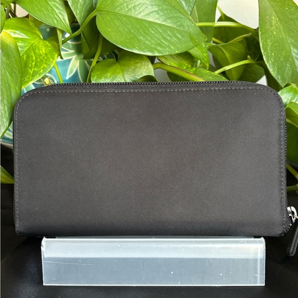 PRADA Tessuto Nero (Black) Nylon Continental Wallet - Picture 3 of 9